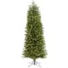 6.5' Slim Colorado Mountain Spruce Artificial Christmas Tree -Artificial Flowers Sale artificial 65 slim colorado mountain spruce artificial christmas tree with 450 multifunction with remote con nearly natural 946945