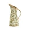 10” Tuscan Ceramic Green Scroll Pitcher Vase -Artificial Flowers Sale artificial 65 tuscan ceramic green scroll pitcher vase nearly natural 980076