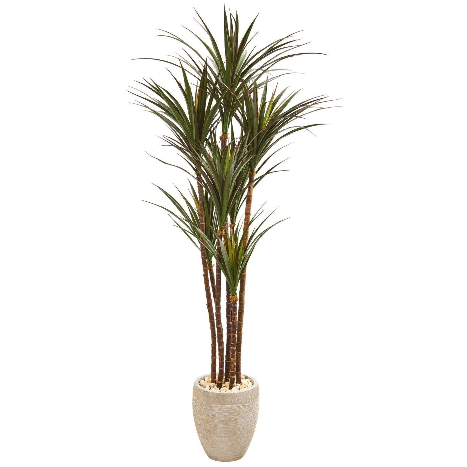 68” Giant Yucca Artificial Tree In Planter (Indoor/Outdoor) 3 68” Giant Yucca Artificial Tree In Planter (Indoor/Outdoor)