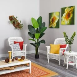 69” Traveler's Palm Artificial Tree 8 69” Traveler's Palm Artificial Tree -Artificial Flowers Sale artificial 69 travelers palm artificial tree nearly natural 779886