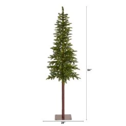 7’ Alaskan Alpine Artificial Christmas Tree With 150 Clear Microdot (Multifunction) LED Lights And 165 Bendable Branches -Artificial Flowers Sale artificial 7 alaskan alpine artificial christmas tree with 150 clear microdot multifunction led lights and 1 nearly natural 872530