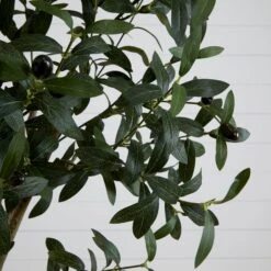 7’ Artificial Olive Tree -Artificial Flowers Sale artificial 7 artificial olive tree tree nearly natural 813983