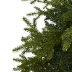 7’ Belgium Fir “Natural Look” Artificial Christmas Tree With 500 Clear LED Lights -Artificial Flowers Sale artificial 7 belgium fir natural look artificial christmas tree with 500 clear led lights nearly natural 281201