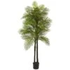 7’ Double Robellini Palm Tree UV Resistant (Indoor/Outdoor) -Artificial Flowers Sale artificial 7 double robellini palm tree uv resistant indooroutdoor nearly natural 282156