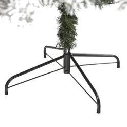 7' Flocked West Virginia Fir Artificial Christmas Tree With 350 Clear LED Lights -Artificial Flowers Sale artificial 7 flocked west virginia fir artificial christmas tree with 350 clear led lights nearly natural 508195