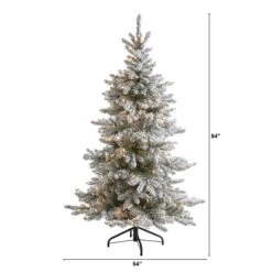 7’ Flocked West Virginia Spruce Artificial Christmas Tree With 400 Clear Lights And 1468 Bendable Branches -Artificial Flowers Sale artificial 7 flocked west virginia spruce artificial christmas tree with 400 clear lights and 1468 bendable br nearly natural 256613