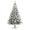 7' Flocked White River Mountain Pine Artificial Christmas Tree With Pinecones And 350 LED Lights 2 7' Flocked White River Mountain Pine Artificial Christmas Tree With Pinecones And 350 LED Lights -Artificial Flowers Sale artificial 7 flocked white river mountain pine artificial christmas tree with pinecones and 350 led lights nearly natural 340810