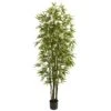 7’ Green Bamboo Tree -Artificial Flowers Sale artificial 7 green bamboo tree nearly natural 332898