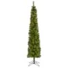 7' Green Pencil Artificial Christmas Tree With 150 Clear (Multifunction) LED Lights And 338 Bendable Branches -Artificial Flowers Sale artificial 7 green pencil artificial christmas tree with 150 clear multifunction led lights and 338 bendable nearly natural 507940