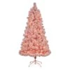7' Holiday Pink Cashmere Christmas Tree With 300 Lights And 599 Bendable Branches -Artificial Flowers Sale artificial 7 holiday pink cashmere christmas tree with 300 led lights and 599 bendable branches nearly natural 766531