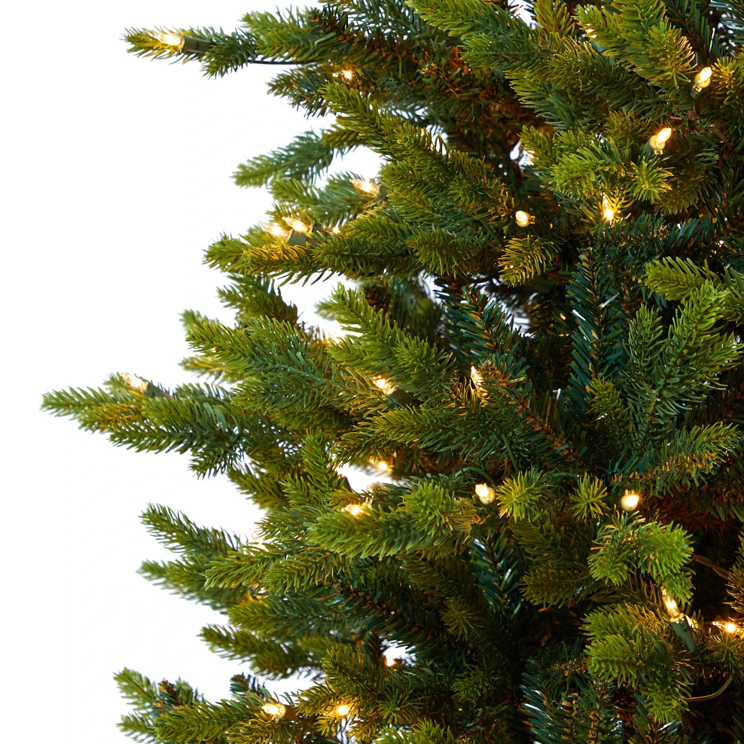 7’ North Carolina Fir Artificial Christmas Tree With 550 Clear Lights And 3703 Bendable Branches 8 7’ North Carolina Fir Artificial Christmas Tree With 550 Clear Lights And 3703 Bendable Branches - Image 6
