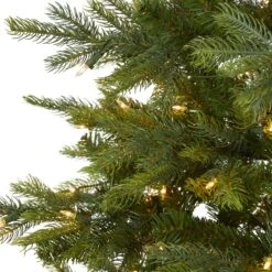 7’ North Carolina Spruce Artificial Christmas Tree With 450 Clear Lights And 931 Bendable Branches -Artificial Flowers Sale artificial 7 north carolina spruce artificial christmas tree with 450 clear lights and 931 bendable branches nearly natural 919106