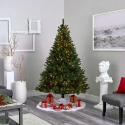 7’ Northern Rocky Spruce Artificial Christmas Tree With 400 Clear Lights And 1330 Bendable Branches 11 7’ Northern Rocky Spruce Artificial Christmas Tree With 400 Clear Lights And 1330 Bendable Branches -Artificial Flowers Sale artificial 7 northern rocky spruce artificial christmas tree with 400 clear lights and 1330 bendable branches nearly natural 429903