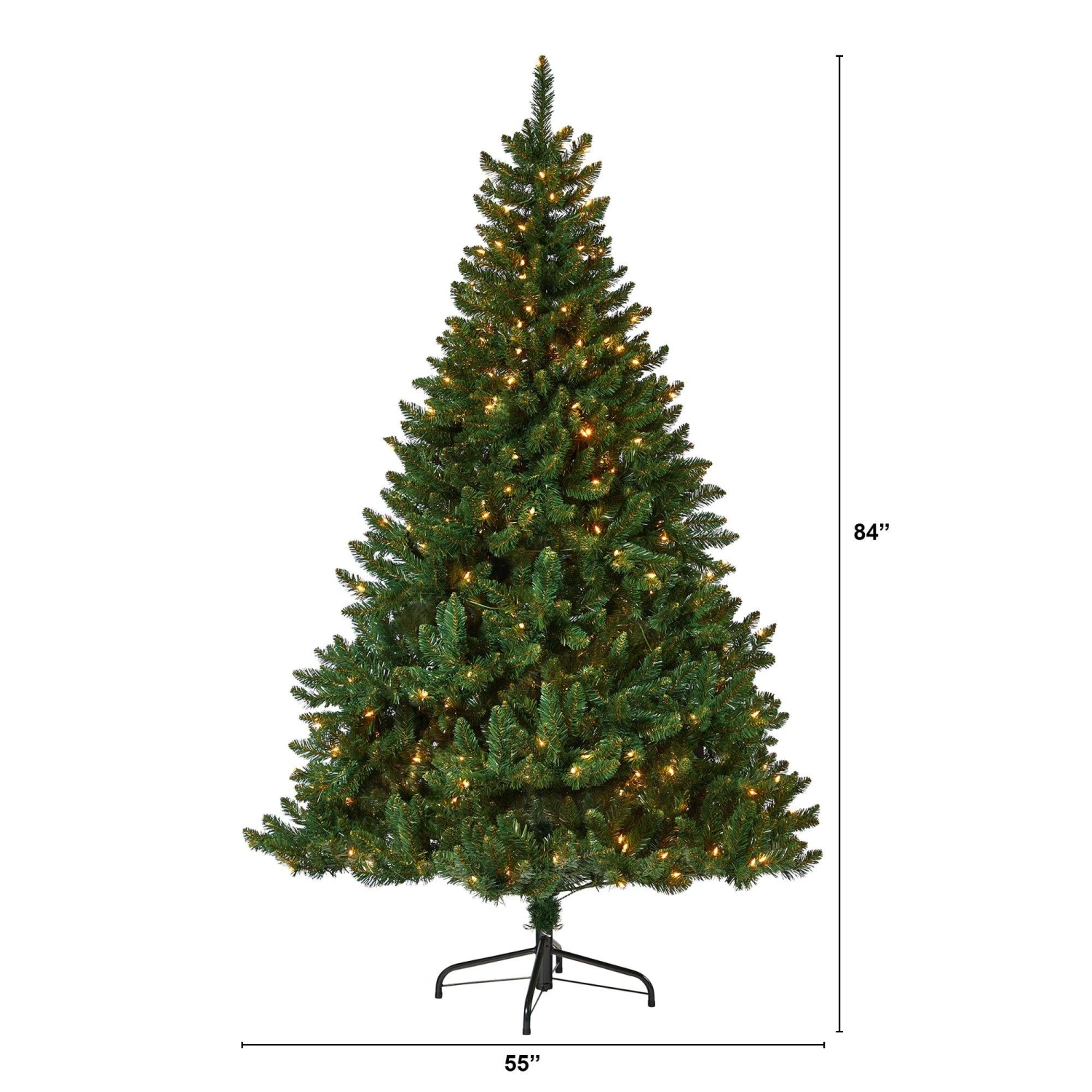 7’ Northern Rocky Spruce Artificial Christmas Tree With 400 Clear Lights And 1330 Bendable Branches 7 7’ Northern Rocky Spruce Artificial Christmas Tree With 400 Clear Lights And 1330 Bendable Branches - Image 5