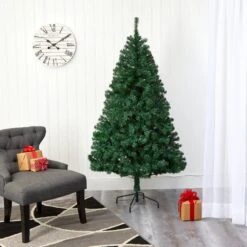 7' Northern Tip Pine Artificial Christmas Tree -Artificial Flowers Sale artificial 7 northern tip pine artificial christmas tree nearly natural 968738