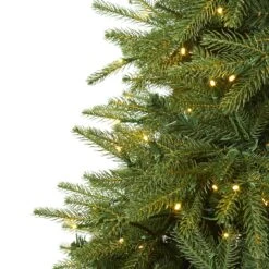 7’ Vancouver Fir “Natural Look” Artificial Christmas Tree With 500 Clear LED Lights And 2542 Bendable Branches -Artificial Flowers Sale artificial 7 vancouver fir natural look artificial christmas tree with 500 clear led lights and 2542 bendabl nearly natural 896045
