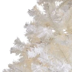 7' White Artificial Christmas Tree With 1000 Bendable Branches -Artificial Flowers Sale artificial 7 white artificial christmas tree with 1000 bendable branches nearly natural 770860