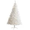 7' White Artificial Christmas Tree With 1000 Bendable Branches -Artificial Flowers Sale artificial 7 white artificial christmas tree with 1000 bendable branches nearly natural 988618