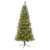 7’ Wisconsin Slim Snow Tip Pine Artificial Christmas Tree With 400 Clear LED Lights 2 7’ Wisconsin Slim Snow Tip Pine Artificial Christmas Tree With 400 Clear LED Lights -Artificial Flowers Sale artificial 7 wisconsin slim snow tip pine artificial christmas tree with 400 clear led lights nearly natural 895778