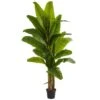 7.5’ Banana Artificial Tree -Artificial Flowers Sale artificial 75 banana artificial tree nearly natural 869302