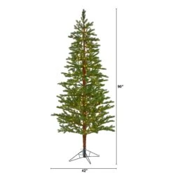 7.5' Fairbanks Fir Artificial Christmas Tree With 350 Clear Warm -Artificial Flowers Sale artificial 75 fairbanks fir artificial christmas tree with 350 clear warm multifunction led lights and 280 nearly natural 140676