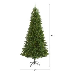 7.5’ Green Valley Fir Artificial Christmas Tree With 500 Clear LED Lights 10 7.5’ Green Valley Fir Artificial Christmas Tree With 500 Clear LED Lights -Artificial Flowers Sale artificial 75 green valley fir artificial christmas tree with 500 clear led lights nearly natural 906704
