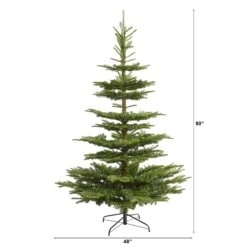7.5’ Layered Washington Spruce Artificial Christmas Tree With And 1325 Bendable Branches -Artificial Flowers Sale artificial 75 layered washington spruce artificial christmas tree with and 1325 bendable branches nearly natural 361538