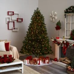 7.5’ Royal Grand Christmas Tree W/Clear Lights -Artificial Flowers Sale artificial 75 royal grand christmas tree wclear lights nearly natural 260793