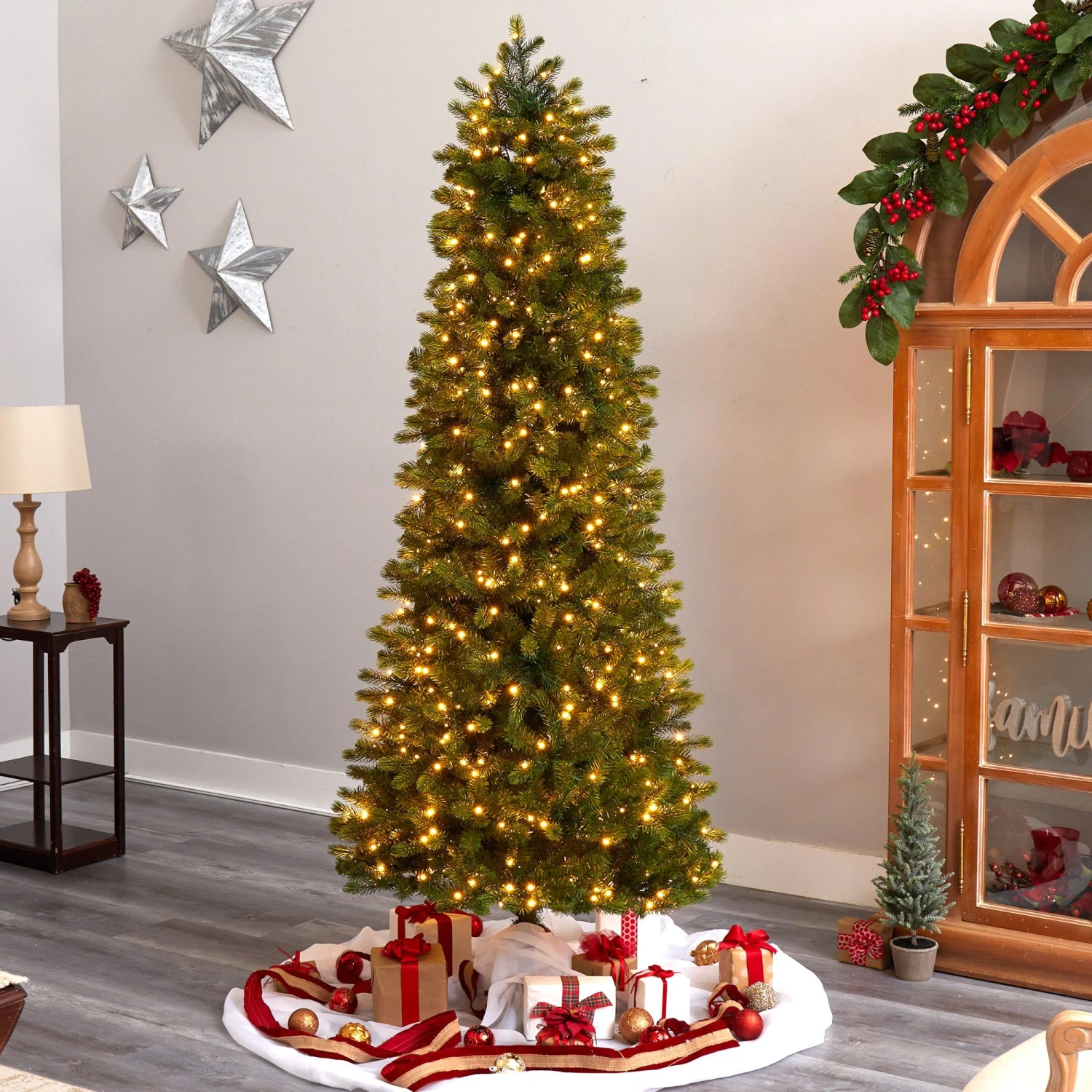 7.5' Slim Colorado Mountain Spruce Artificial Christmas Tree 9 7.5' Slim Colorado Mountain Spruce Artificial Christmas Tree - Image 7