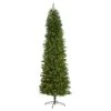 7.5’ Slim Green Mountain Pine Artificial Christmas Tree With 350 Clear LED Lights -Artificial Flowers Sale artificial 75 slim green mountain pine artificial christmas tree with 350 clear led lights nearly natural 544611