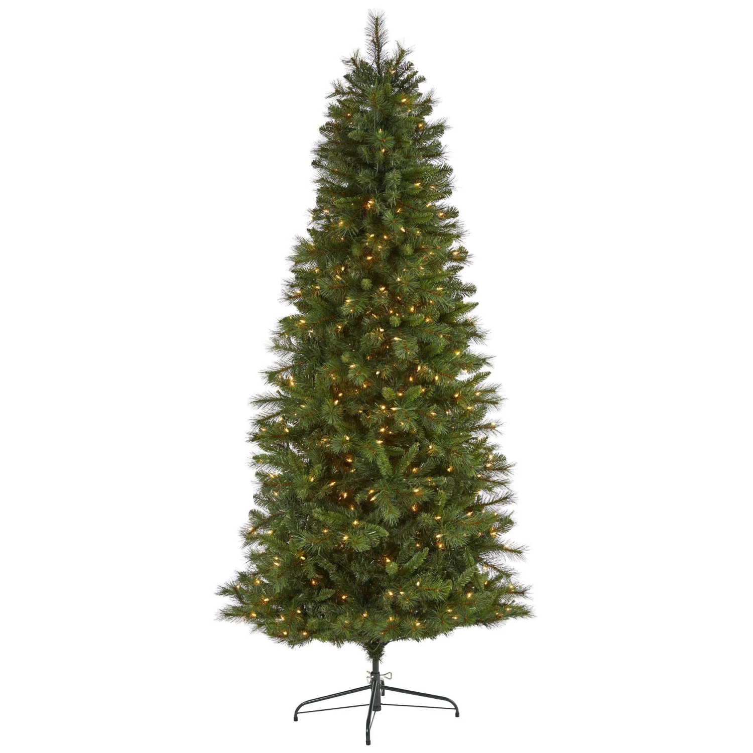 7.5’ Slim West Virginia Mountain Pine Artificial Christmas Tree With 450 Clear Lights And 967 Bendable Branches 3 7.5’ Slim West Virginia Mountain Pine Artificial Christmas Tree With 450 Clear Lights And 967 Bendable Branches