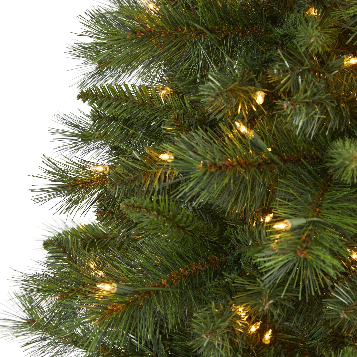 7.5’ Slim West Virginia Mountain Pine Artificial Christmas Tree With 450 Clear Lights And 967 Bendable Branches 5 7.5’ Slim West Virginia Mountain Pine Artificial Christmas Tree With 450 Clear Lights And 967 Bendable Branches - Image 3