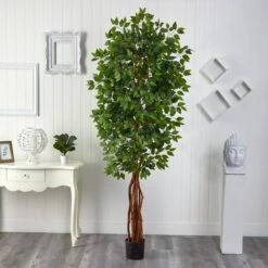 7.5’ Super Deluxe Ficus Tree 8 7.5’ Super Deluxe Ficus Tree -Artificial Flowers Sale artificial 75 super deluxe ficus tree nearly natural 474682