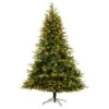 8’ Colorado Mountain Fir “Natural Look” Tree With 700 Multi LED Lights And 3560 Bendable Branches -Artificial Flowers Sale artificial 8 colorado mountain fir natural look tree with 700 multi led lights and 3560 bendable branches nearly natural 553218