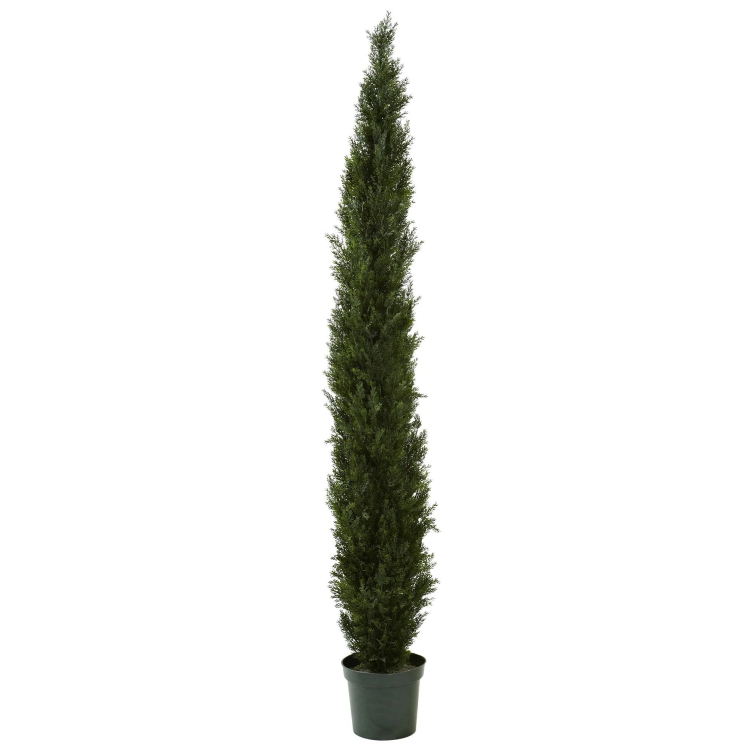 8' Mini Cedar Pine Tree W/4249 Tips In 12” Pot (Two Tone Green) 3 8' Mini Cedar Pine Tree W/4249 Tips In 12” Pot (Two Tone Green)