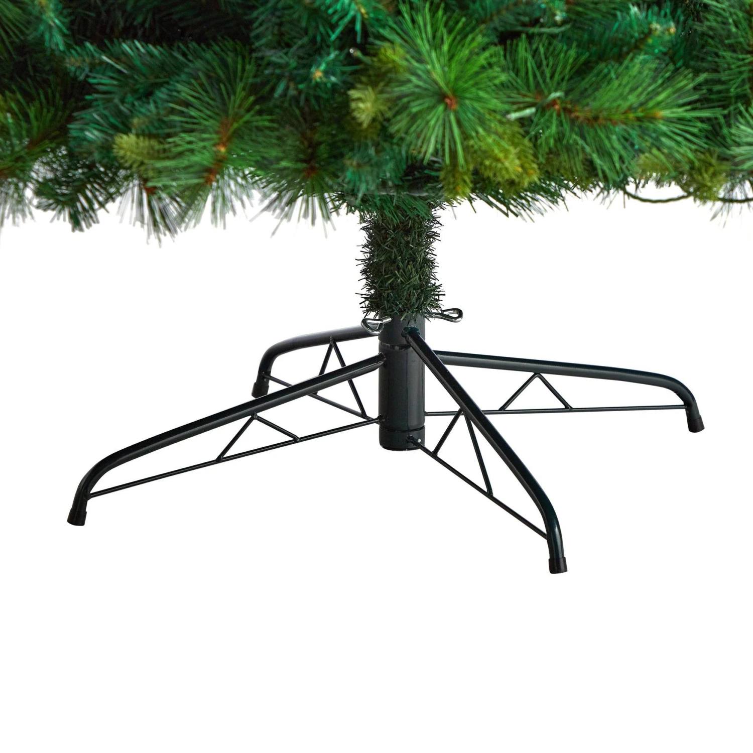 8’ West Virginia Full Bodied Mixed Pine Christmas Tree With 700 Clear LED Lights And Pine Cones 8 8’ West Virginia Full Bodied Mixed Pine Christmas Tree With 700 Clear LED Lights And Pine Cones - Image 6