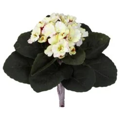 9” African Violet Artificial Plant (Set Of 6) -Artificial Flowers Sale artificial 9 african violet artificial plant set of 6 nearly natural cream pink 233256