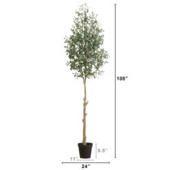 9’ Artificial Olive Tree -Artificial Flowers Sale artificial 9 artificial olive tree tree nearly natural 125370