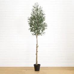 9’ Artificial Olive Tree -Artificial Flowers Sale artificial 9 artificial olive tree tree nearly natural 330456