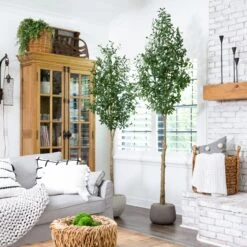 9’ Artificial Olive Tree -Artificial Flowers Sale artificial 9 artificial olive tree tree nearly natural 806358