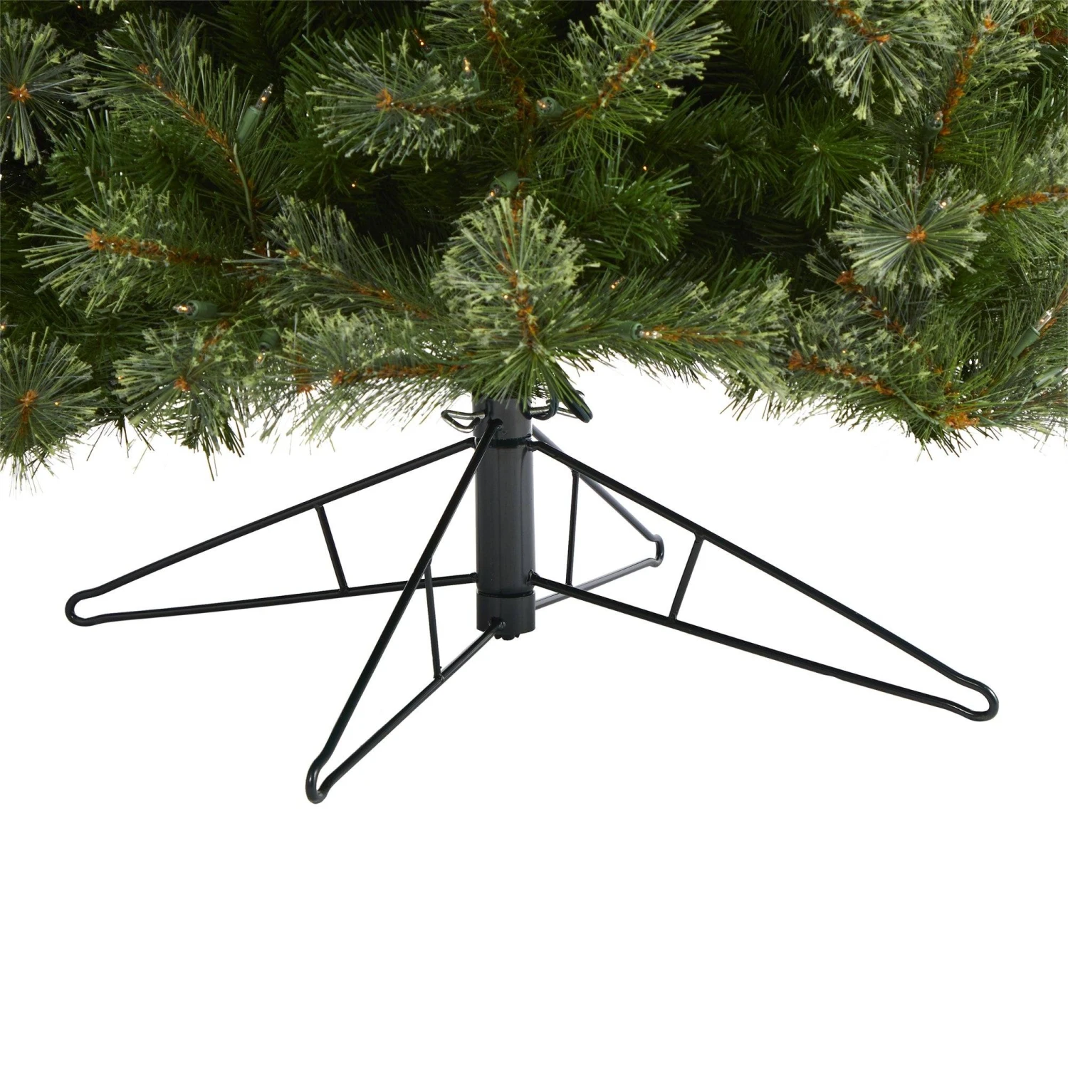 9' Cashmere Slim Artificial Christmas Tree With 550 Warm White Lights And 1308 Bendable Branches 8 9' Cashmere Slim Artificial Christmas Tree With 550 Warm White Lights And 1308 Bendable Branches - Image 6