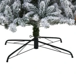 9’ Flocked Livingston Fir Artificial Christmas Tree With Pine Cones And 650 Clear Warm LED Lights -Artificial Flowers Sale artificial 9 flocked livingston fir artificial christmas tree with pine cones and 650 clear warm led lights nearly natural 441994