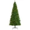 9’ Green Valley Fir Artificial Christmas Tree With 800 Clear LED Lights And 2093 Bendable Branches -Artificial Flowers Sale artificial 9 green valley fir artificial christmas tree with 800 clear led lights and 2093 bendable branches nearly natural 480449