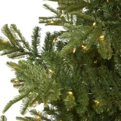 9’ Layered Washington Spruce Artificial Christmas Tree With 750 Clear LED Lights And 2055 Bendable Branches 11 9’ Layered Washington Spruce Artificial Christmas Tree With 750 Clear LED Lights And 2055 Bendable Branches -Artificial Flowers Sale artificial 9 layered washington spruce artificial christmas tree with 750 clear led lights and 2055 bendable b nearly natural 897223