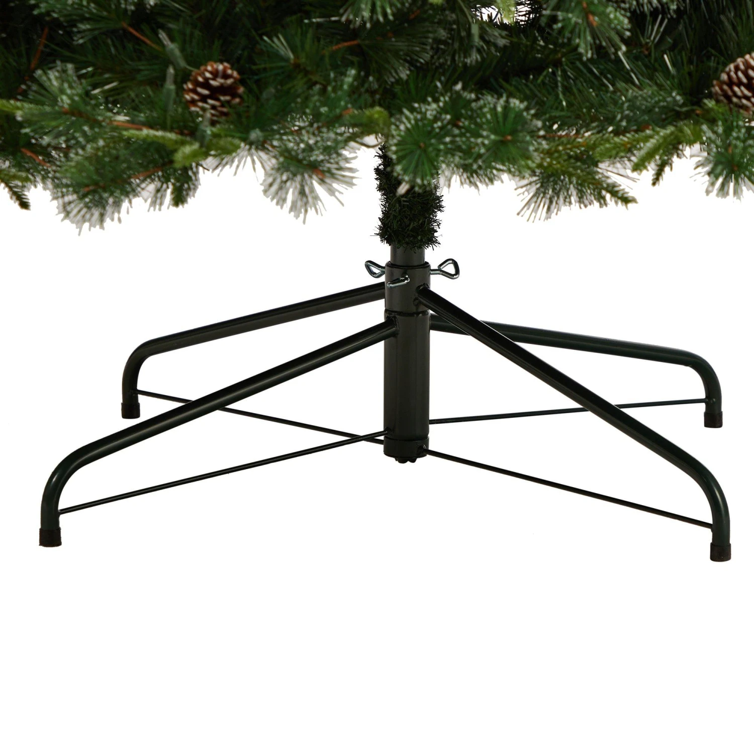 9’ Snowed Tipped Clermont Pine Artificial Christmas Tree 8 9’ Snowed Tipped Clermont Pine Artificial Christmas Tree - Image 6