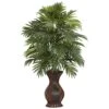 Areca Palm W/Urn Silk Plant -Artificial Flowers Sale artificial areca palm wurn silk plant nearly natural 787627