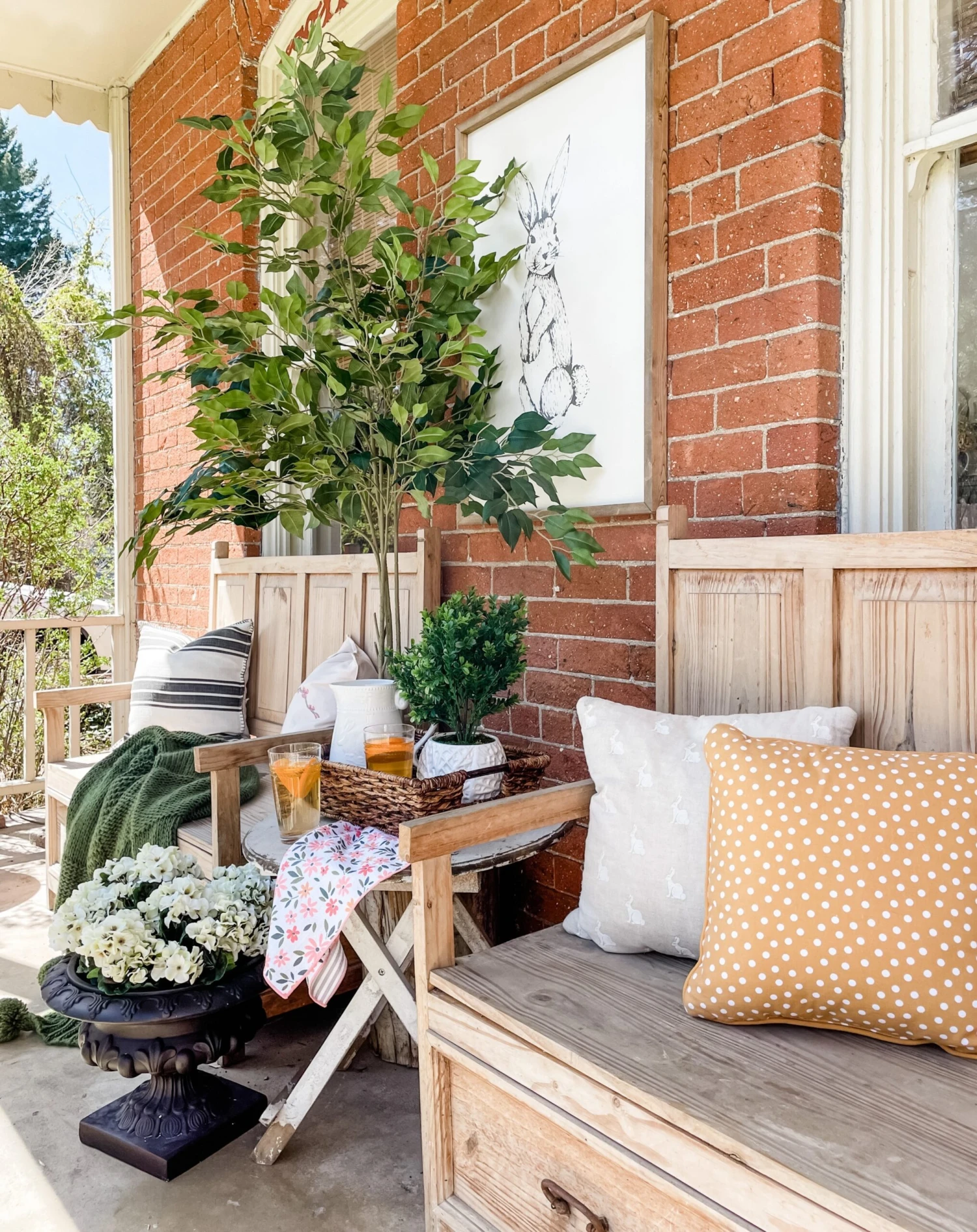 Artificial Geraniums Bush UV Resistant (Set Of 3) 4 Artificial Geraniums Bush UV Resistant (Set Of 3) - Image 2