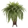 Boston Fern W/Stand Silk Plant 1 Boston Fern W/Stand Silk Plant -Artificial Flowers Sale artificial boston fern wstand silk plant nearly natural 727580