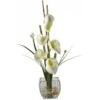 Calla Lilly Liquid Illusion 2 Calla Lilly Liquid Illusion -Artificial Flowers Sale artificial calla lilly liquid illusion nearly natural cream 859554