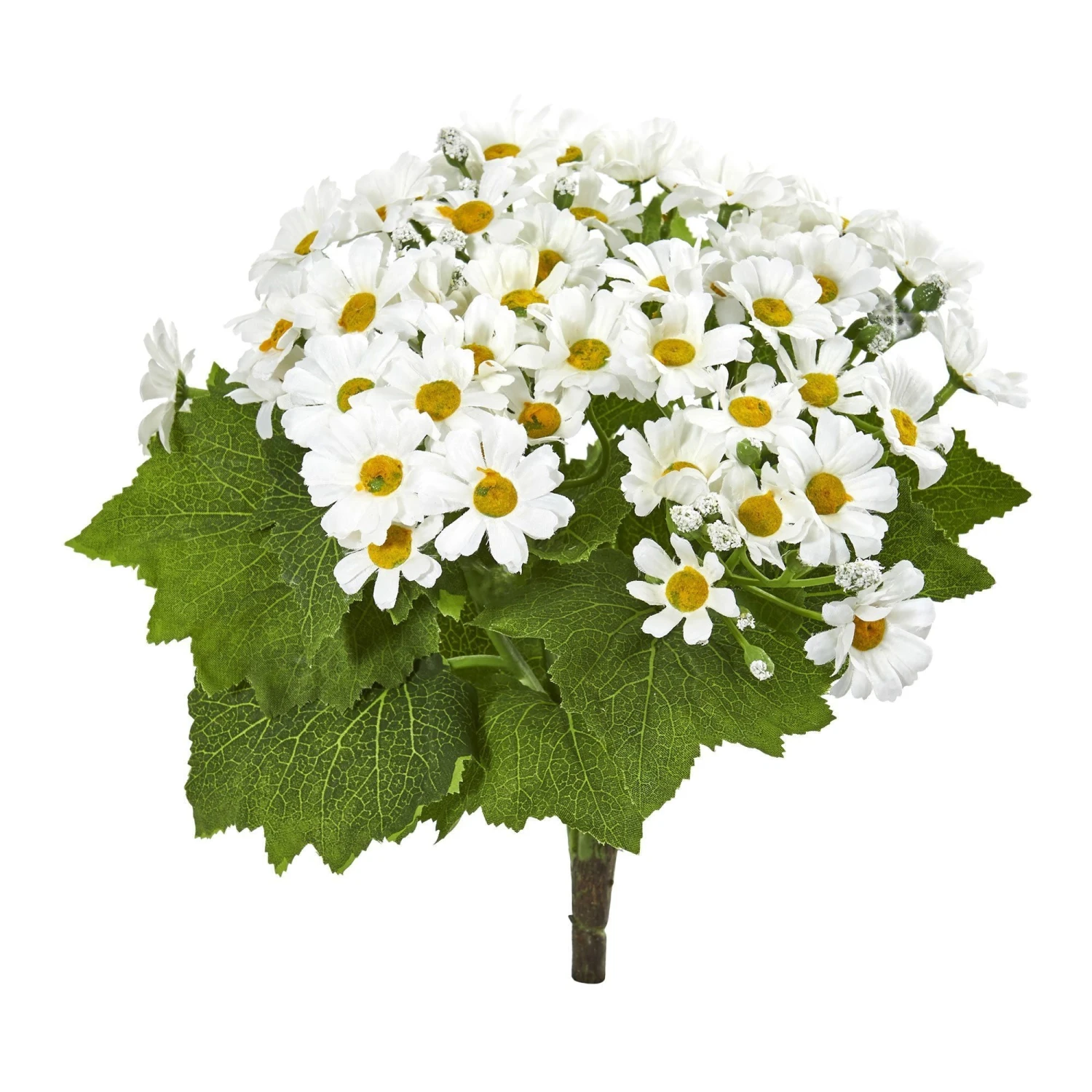 Daisy Bush Artificial Flower (Set Of 6) 4 Daisy Bush Artificial Flower (Set Of 6) - Image 2